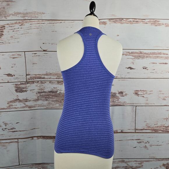 Lululemon Run: Swiftly Tech Tank Blue Size 4 - Picture 3 of 8
